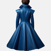 Lunara Kids Genuine Leather Trench Coat